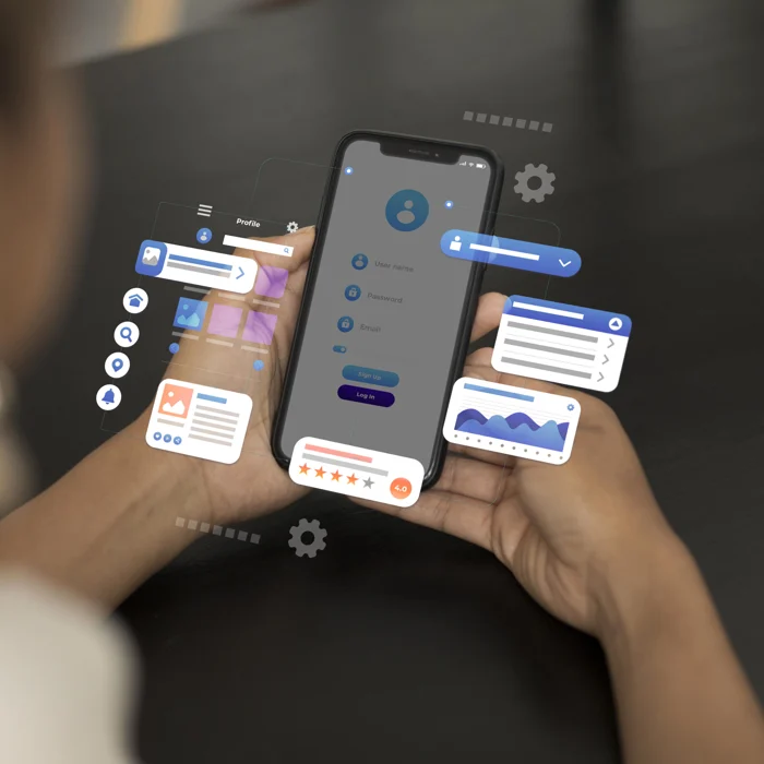 Mobile application design